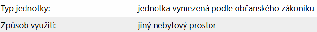Zápis ateliéru v katastru nemovitostí