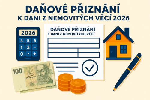 Daňové přiznání k dani z nemovitých věcí 2026